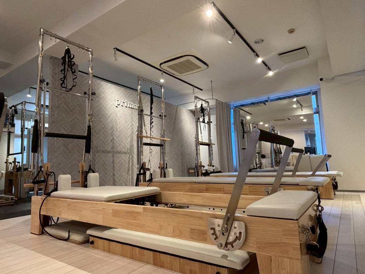 Prima蕨店のマシンピラティススタジオ店内