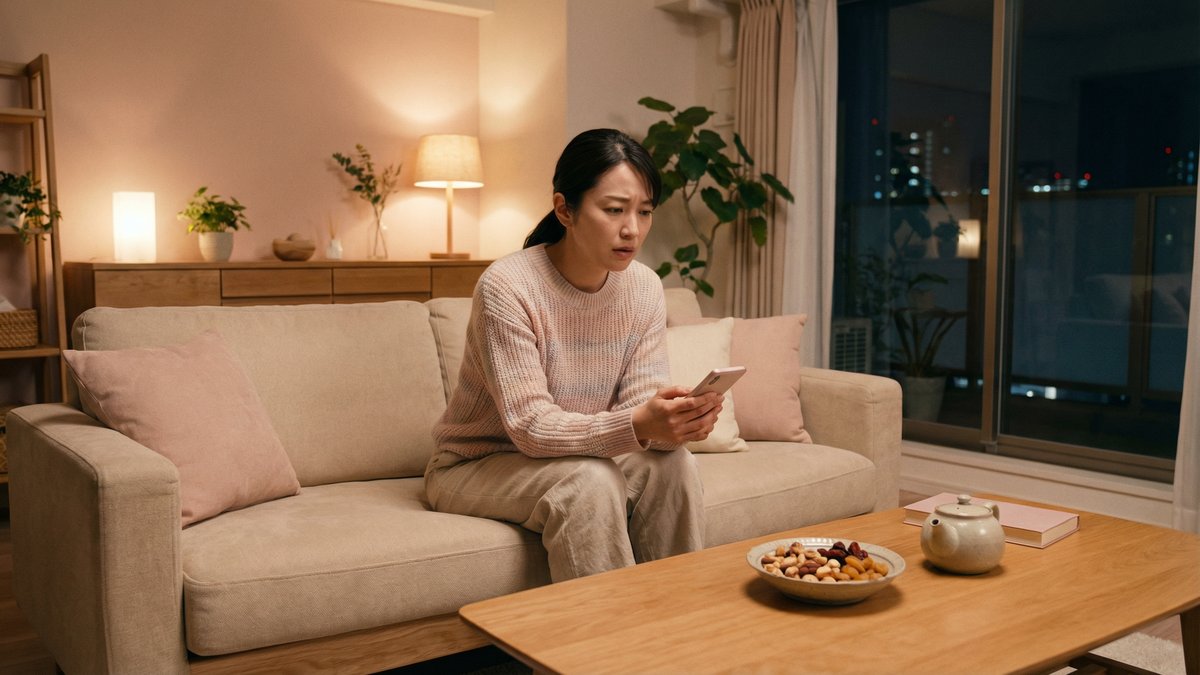 夕食後にお菓子がやめられない原因