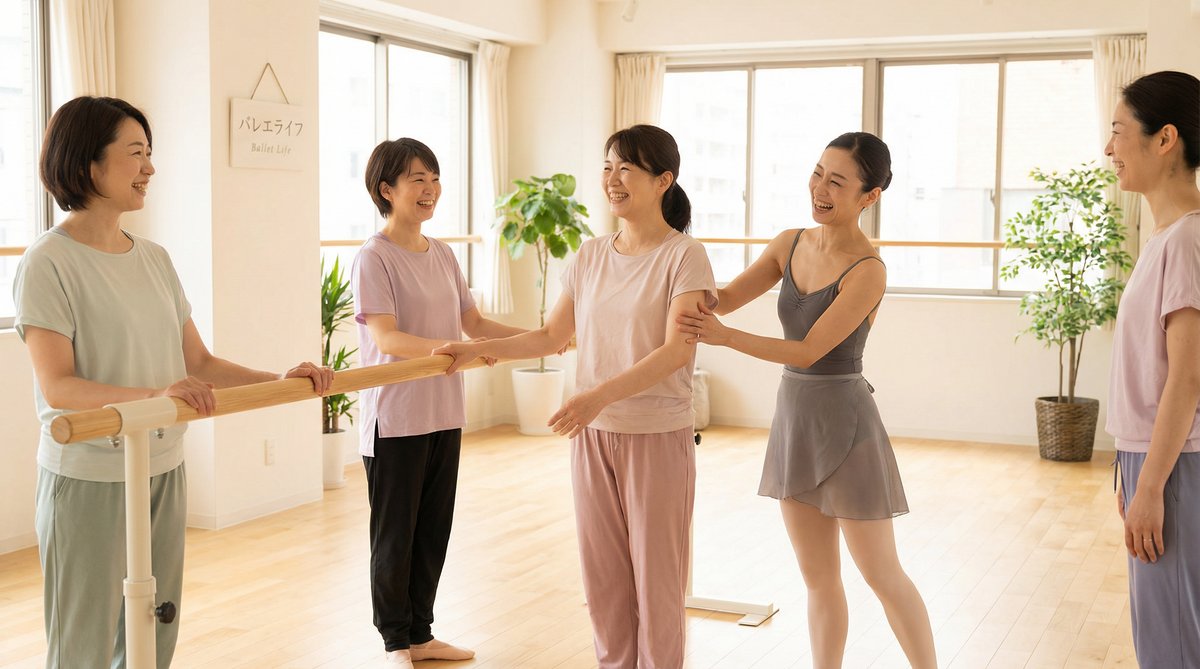 初心者向けバレエエクササイズクラス