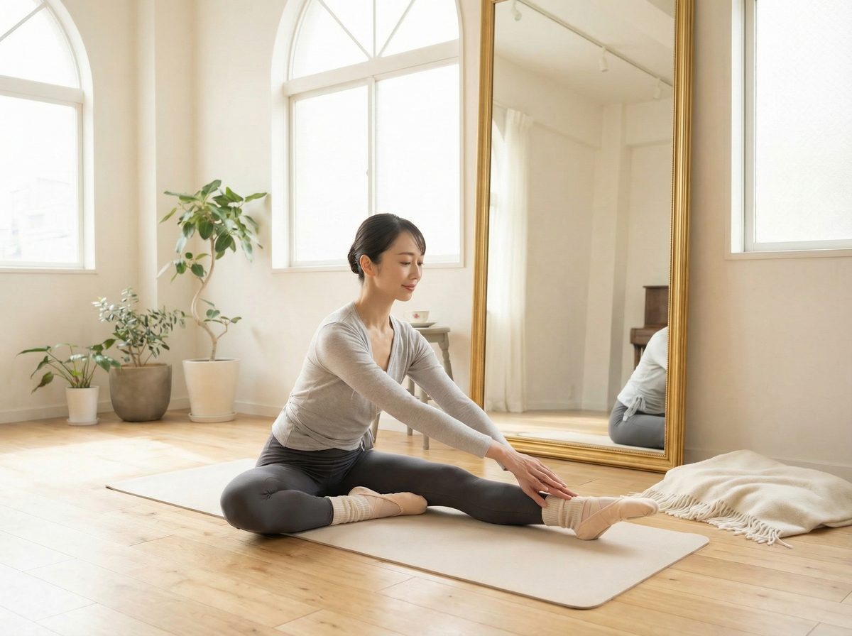 自宅でできるバレリーナ体型に近づく筋トレ