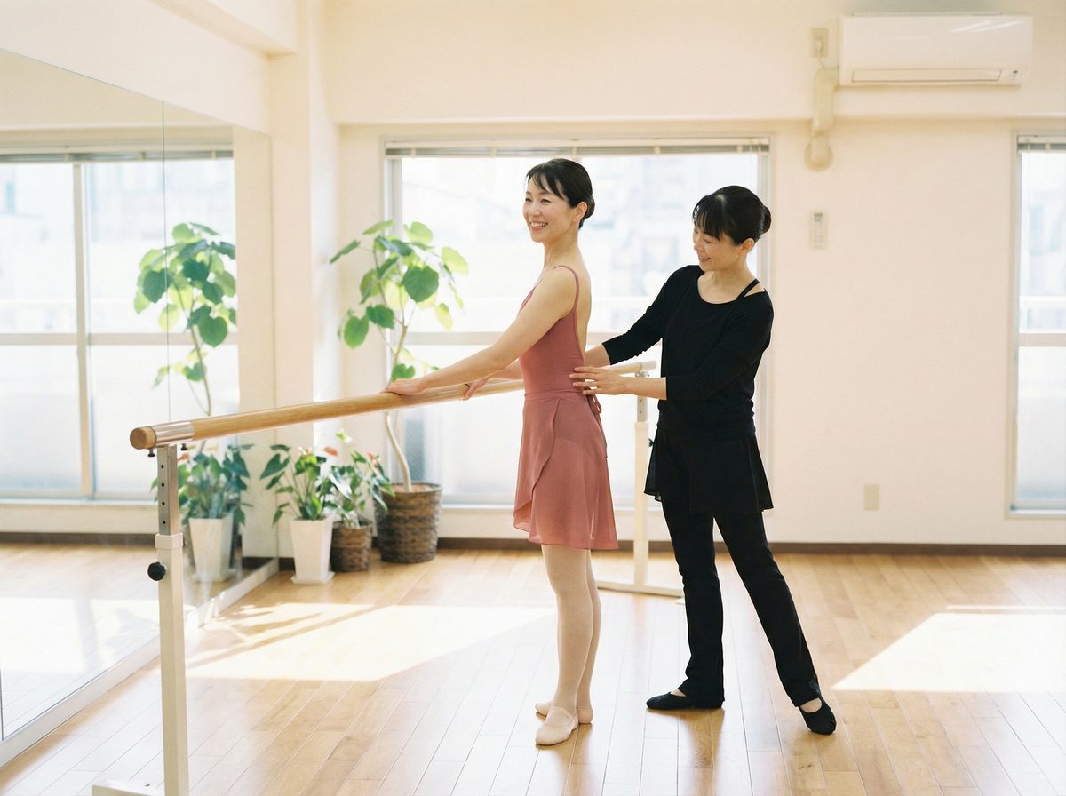 プロのサポートで最短でバレリーナ体型を目指す